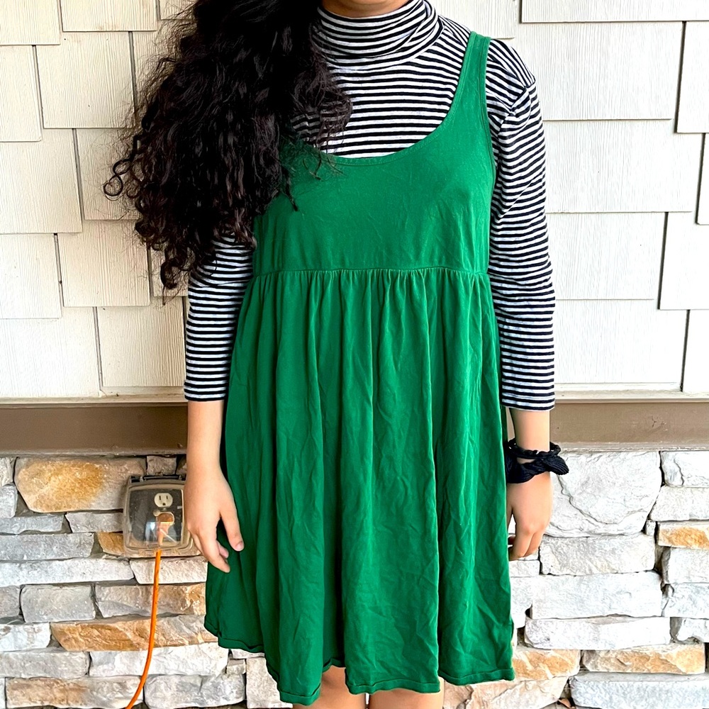 Perfect Layering Green Jumper